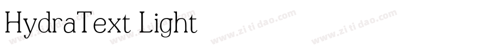 HydraText-Light字体转换