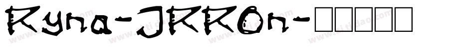 Ryna-JRROn字体转换