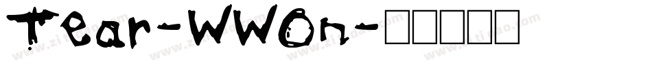 Tear-WWOn字体转换