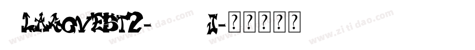 Blagovest2-XLBj字体转换