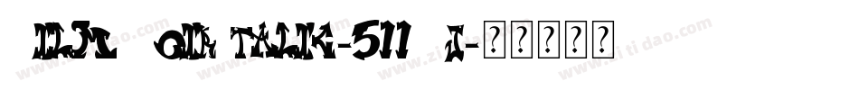 FilmNoirItalic-511Bj字体转换