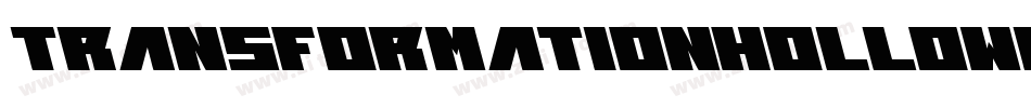 TransformationHollowInverse-1LXe字体转换