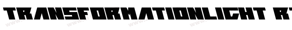 TransformationLight-RzXo字体转换