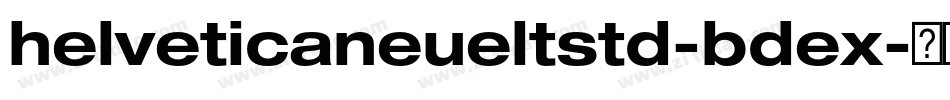 helveticaneueltstd-bdex字体转换