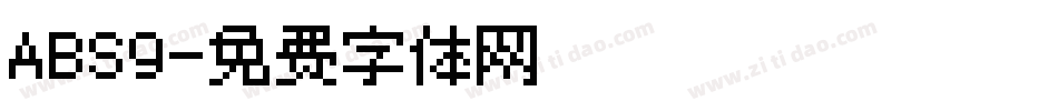 ABS9字体转换