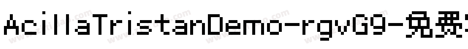 AcillaTristanDemo-rgvG9字体转换