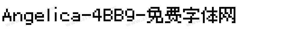 Angelica-4BB9字体转换