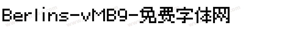Berlins-vMB9字体转换