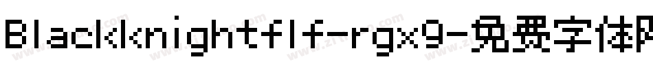 Blackknightflf-rgx9字体转换