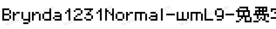 Brynda1231Normal-wmL9字体转换