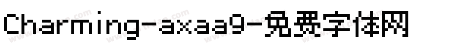Charming-axaa9字体转换