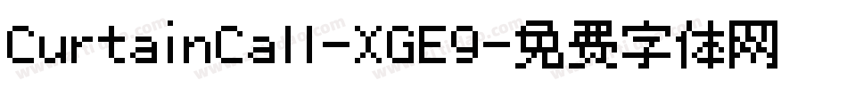 CurtainCall-XGE9字体转换