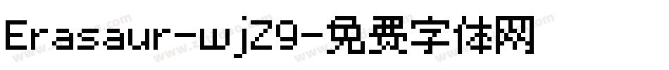 Erasaur-wjZ9字体转换