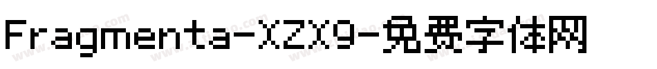 Fragmenta-XZX9字体转换