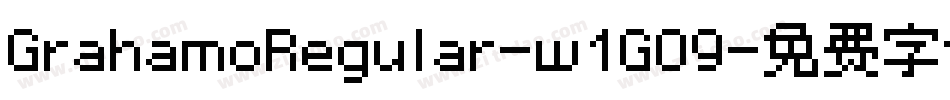 GrahamoRegular-w1GO9字体转换 GrahamoRegular-w1GO9字体转换