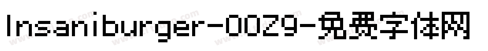 Insaniburger-0OZ9字体转换