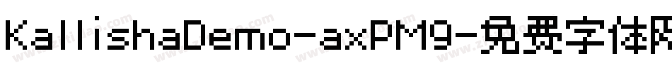 KallishaDemo-axPM9字体转换