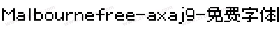 Malbournefree-axaj9字体转换