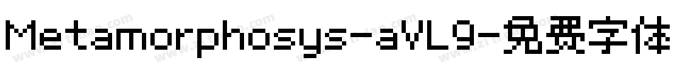 Metamorphosys-aVL9字体转换