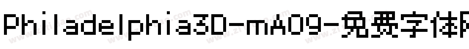 Philadelphia3D-mAO9字体转换