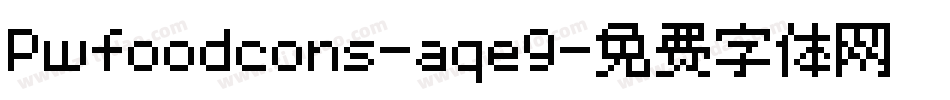 Pwfoodcons-aqe9字体转换