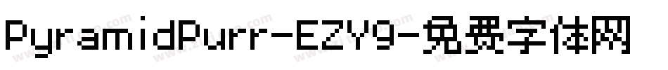 PyramidPurr-EZY9字体转换
