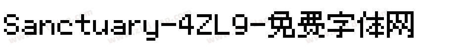 Sanctuary-4ZL9字体转换