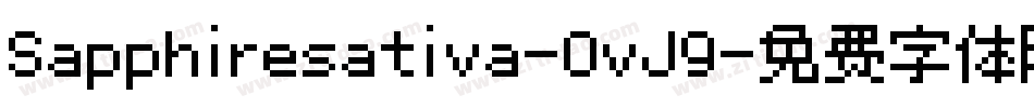 Sapphiresativa-0vJ9字体转换