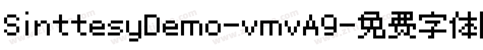 SinttesyDemo-vmvA9字体转换