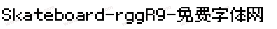 Skateboard-rggR9字体转换