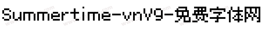 Summertime-vnV9字体转换