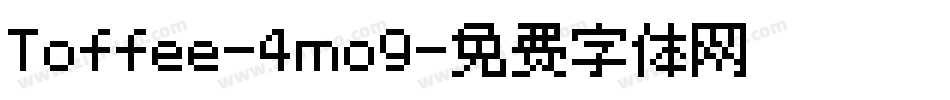 Toffee-4mo9字体转换