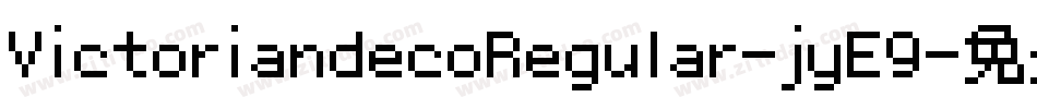 VictoriandecoRegular-jyE9字体转换