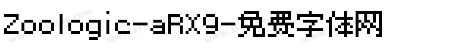 Zoologic-aRX9字体转换