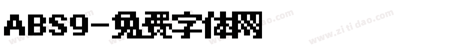 ABS9字体转换