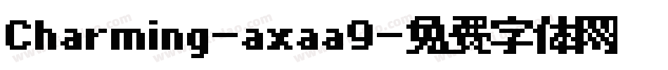 Charming-axaa9字体转换