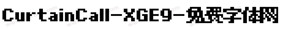 CurtainCall-XGE9字体转换