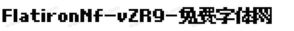 FlatironNf-vZR9字体转换