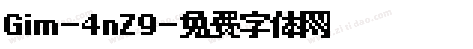 Gim-4nZ9字体转换