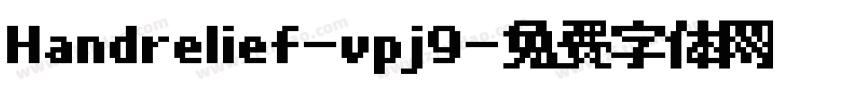 Handrelief-vpj9字体转换