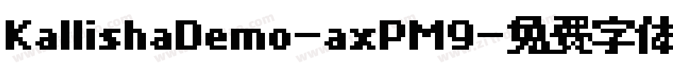 KallishaDemo-axPM9字体转换
