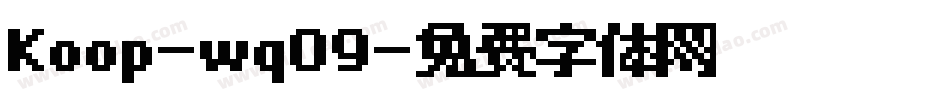 Koop-wqO9字体转换