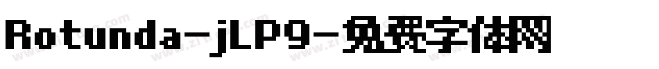 Rotunda-jLP9字体转换