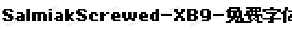 SalmiakScrewed-XB9字体转换