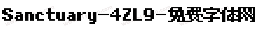 Sanctuary-4ZL9字体转换