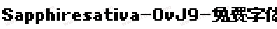 Sapphiresativa-0vJ9字体转换