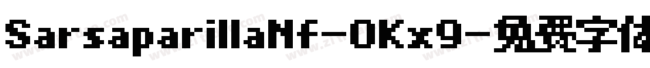 SarsaparillaNf-0Kx9字体转换