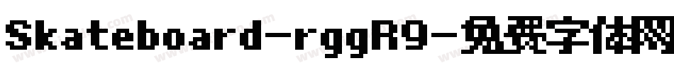 Skateboard-rggR9字体转换