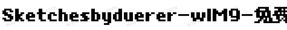 Sketchesbyduerer-wlM9字体转换