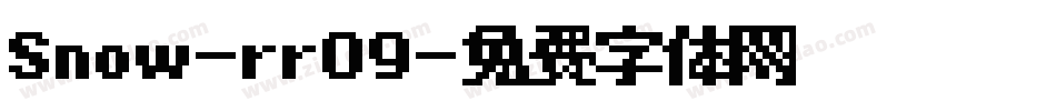 Snow-rrO9字体转换